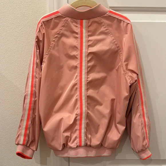 Girl pink nylon jacket - Picture 2 of 3